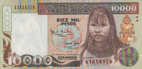Kolumbien 10.000 Pesos Pick 437A