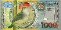 Suirname 1.000 Gulden 01.1.2000 unc  9,50 EUR 