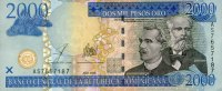 Dominikanische Republik 2.000 Pesos Oro 2003 unc  124.27 US$ 