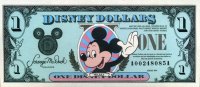USA -Disney 1 Dollar
