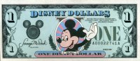USA -Disney 1 Dollar