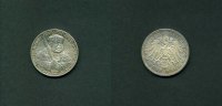 Sachsen-Weimar-Eisennach 5 Mark 1908 vz  230,00 EUR 