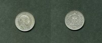 Kaiserreich-Sachsen 3 Mark 1912 vz 