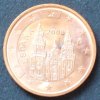 Spanien 2 Cent S.333 / E, K galv. / Kathedrale von Santiago de Compostela