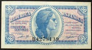 Spanien 50 Centimos P. 93 / Serie B 4278139