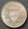 Reunion 50 Francs S.9 / N / Staatswappen