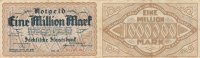 Deutsches Reich, Sachsen 1 Mio.Mark Dresden, Sächsische Staatsbank,