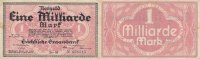 Deutsches Reich, Sachsen 1 Mrd.Mark Dresden, Sächsische Staatsbank,