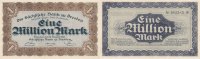 Deutsches Reich,Sachsen 1 Mio.Mark Dresden, Sächsische Bank,