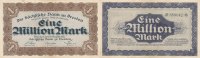 Deutsches Reich,Sachsen 1 Mio.Mark Dresden, Sächsische Bank,