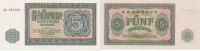 Deutschland DDR, 5 Deutsche Mark Ro.349b, Austauschnote ZA