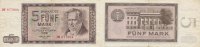 Deutschland DDR, 5 Mark Ro.354a
