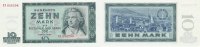 Deutschland DDR, 10 Mark Ro.355b, Austauschnote YJ