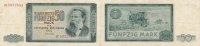 Deutschland DDR, 50 Mark Ro.357b, Austauschnote ZC