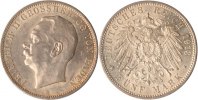 Baden 5 Mark Baden, 5 Mark, Friedrich II., 1913, vz/st