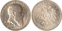 Baden 5 Mark Baden, 5 Mark, Regierungsjubiläum, 1902, fast st