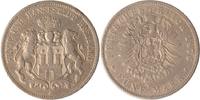 Hamburg 5 Mark Hamburg, 5 Mark, Stadtwappen, 1876, ss