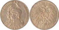 Preussen 5 Mark Preussen, 5 Mark, 200 Jahre Königreich, 1901, vz+