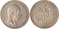 Sachsen 5 Mark Sachsen, 5 Mark, Georg, 1904, ss/vz