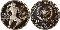 Paraguay 150 Guaranies Paraguay, 150 Guaranies, Läufer vor Zielband, 1972, PP