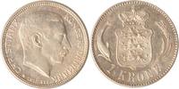 Dänemark 1 Krone Dänemark, 1 Krone, 1915, Christian X., vz/st
