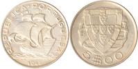 Portugal 5 Escudos Portugal, 5 Escudos, 1948, Segelschiff, vz/st
