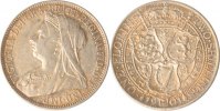 Großbritannien 1 Florin (2 Shillings) Großbritannien, 1 Florin, 1901, Victoria, vz