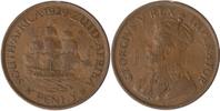 Südafrika 1 Penny Südafrika, 1 Penny, 1929, Segelschiff, fast ss