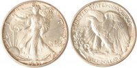 USA Half Dollar USA, Half Dollar, 1943, Walking Liberty, fast st