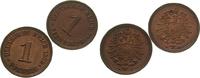 Kleinmünzen LOT: 1 Pfennig 