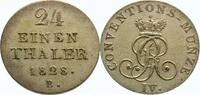 Braunschweig-Calenberg-Hannover 1/24 Taler Georg IV. 1820-1830.
