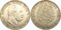 Preußen 5 Mark Wilhelm I. 1861-1888.