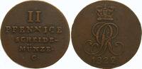 Braunschweig-Calenberg-Hannover Cu 2 Pfennig Georg IV. 1820-1830. Picture