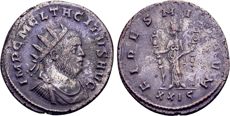 Roman Imperial Tacitus Ad Ae Silvered Antoninianus Mm