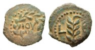 Judäa, Procuratoren. Valerius Gratus 15-26, unter Tiberius 14-37. AE Prutah