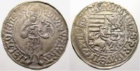 Schlesien-Breslau, Fürstentum Groschen Matthias Corvinus, König von Ungarn 1469-1479.