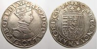 Frankreich-Lothringen Teston Karl III. 1545-1608.