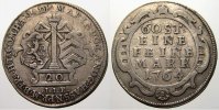 Hanau-Münzenberg 20 Kreuzer Maria von England, Vormund für ihren Sohn Wilhelm IX. von Hessen-Kassel 1760-176