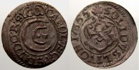 Livland Schilling Karl X Gustav 1654-1660.
