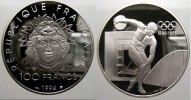Frankreich 100 Francs Fünfte Republik seit 1958.