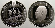 Norwegen 50 Kronen (Lillehammer) Harald V. seit 1991.