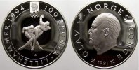 Norwegen 100 Kronen (Lillehammer) Harald V. seit 1991.