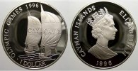 Kaiman-Inseln 1 Dollar Elizabeth II. seit 1952.