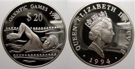 Tuvalu 20 Dollars Elizabeth II. seit 1952.