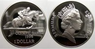 Bermuda 1 Dollar Elizabeth II. seit 1952.