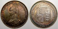 Großbritannien Schilling Victoria 1837-1901.