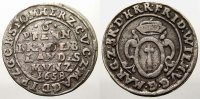Brandenburg-Preußen 6 Pfennig Friedrich Wilhelm, der Große Kurfürst 1640-1688.