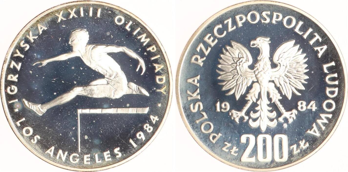 Polen Zlotych Olympische Spiele Proof Ma Shops