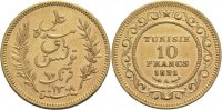 Tunesien 10 Francs Französisches Protektorat