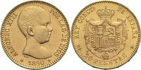 Spanien 20 Pesetas Alfonso XIII.